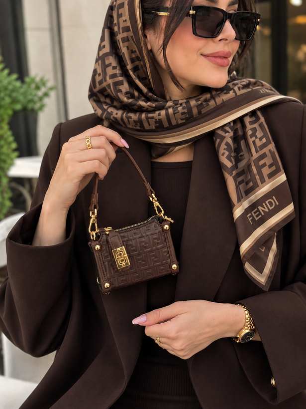 مینی بگ چرم فندی